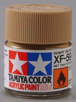 Tamiya XF59 Desert Yellow (81759) Acrylic paint 10ml
