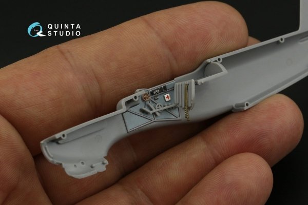 Quinta Studio QD72084 Yak-1B 3D-Printed &amp; coloured Interior on decal paper (Arma Hobby) 1/72