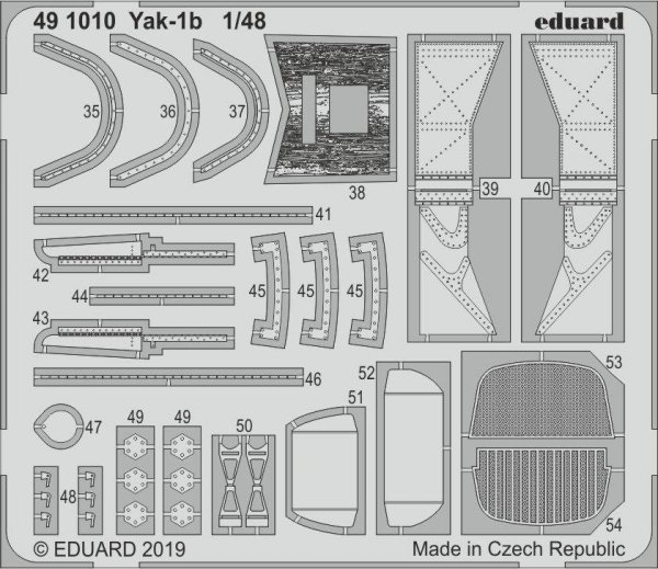 Eduard 491010 Yak-1b ZVEZDA 1/48 