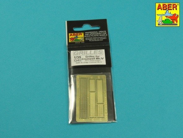 Aber 35G40 Siatki do Cromwell Mk.IV &amp; Centaur C.S. Mk.IV 1/35