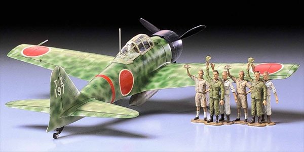 Tamiya 61025 A6M3 Type 32 Zero Fighter (Hamp) 1/48