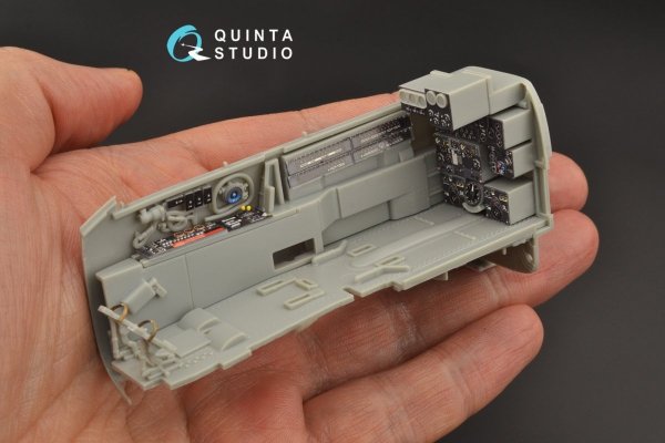 Quinta Studio QD32103 He 219 3D-Printed &amp; coloured Interior on decal paper ( ZM SWS ) 1/32