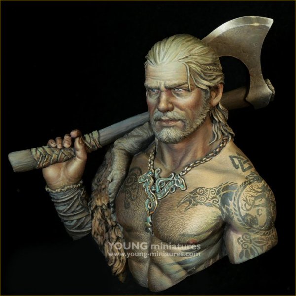 Young Miniatures YH1867 The Birka Viking Warrior 1/10