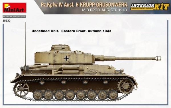 MiniArt 35330 Pz.Kpfw. IV Ausf. H Krupp-Grusonwerk 1/35
