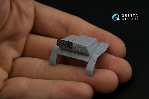 Quinta Studio QD72069 Ural-4320 3D-Printed &amp; coloured Interior on decal paper (Zvezda) 1/72