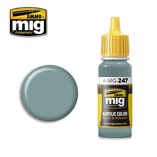 AMMO of Mig Jimenez 0247 RLM 78 HELLBLAU 17ml