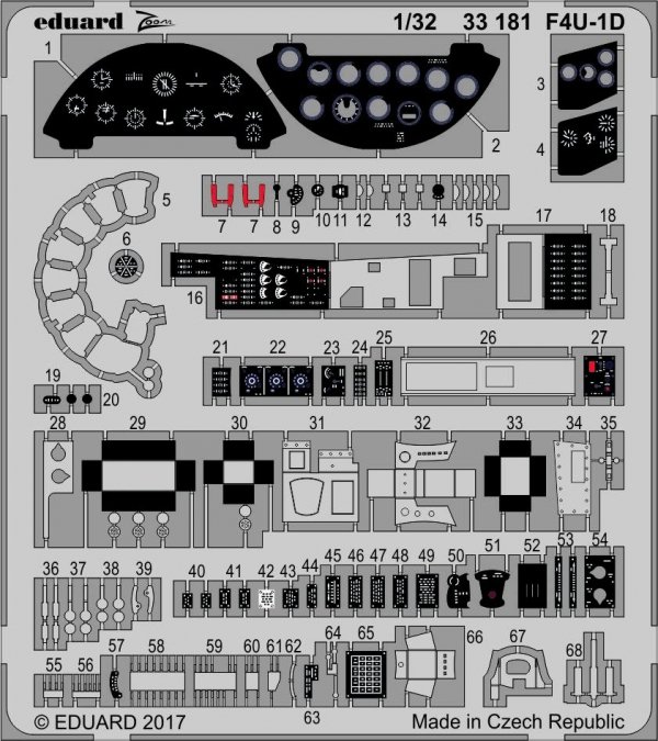 Eduard 33181 F4U-1D TAMIYA 1/32