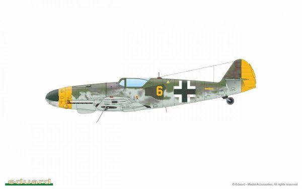 Eduard 84182 Bf 109G-10 WNF/ Diana 1/48