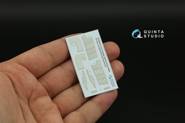 Quinta Studio QP48028 F-16 block 30/32 reinforcement plates (Kinetic 2022 tool) 1/48