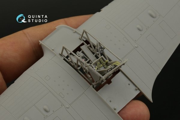 Quinta Studio QD48410 Hurricane family 3D-Printed &amp; coloured Interior on decal paper (Arma Hobby) 1/48
