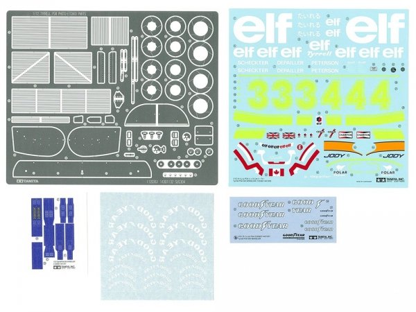 Tamiya 12036 Tyrrell P34 Six Wheeler - with Photo Etched Parts (1:12)