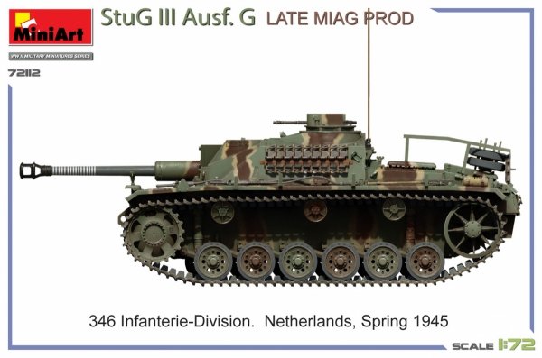 MiniArt 72112 StuG III Ausf. G Late Miag Prod. 1/35