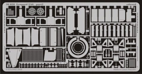 Eduard 36028 Leopard 2A6 1:35 Tamiya 
