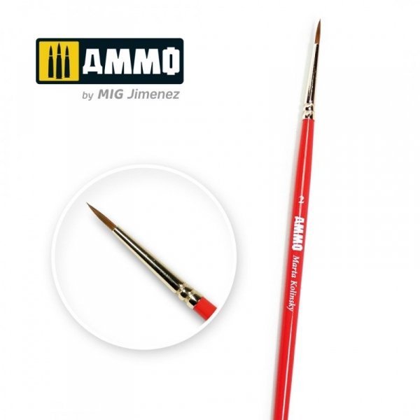 Ammo of Mig 8714 2 AMMO Marta Kolinsky Brush