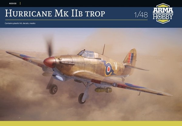 Arma Hobby 40008 Hurricane Mk IIb trop 1/48