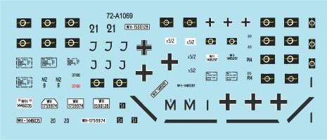 Star Decals 72-A1069 1. Skijäger Division. 1/72