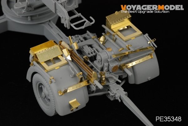 Voyager Model PE35348 WWII German PaK 43/3 L/71 mit Behelfslafette For DRAGON 6522 1/35