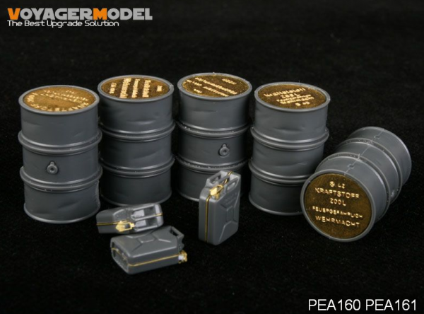 Voyager Model PEA160 WWII German 200L Fuel Drum Covers 1/35