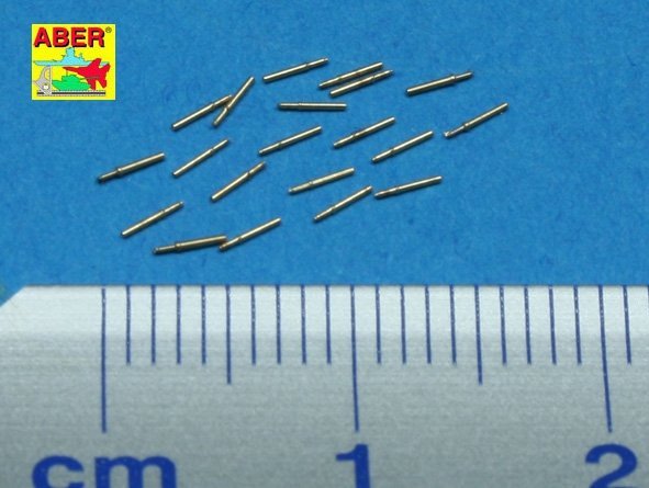 Aber 350L-26 Set of 20 pcs 12,7 mm (0.5in) Browning barrels for US Navy ships (1:350)