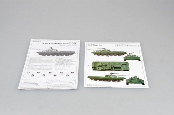 Trumpeter 00382 Polish PT-76B Amphibious Tank (1:35)