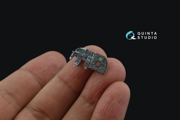 Quinta Studio QD72144 A-6E TRAM Intruder 3D-Printed &amp; coloured Interior on decal paper (Trumpeter) 1/72