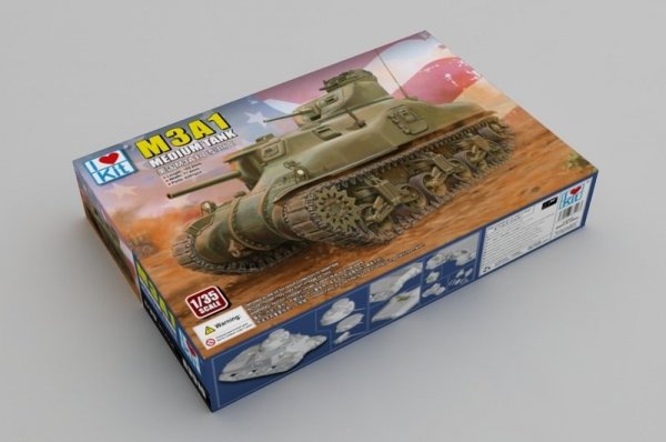 I Love Kit 63516 M3A1 Medium Tank 1/35