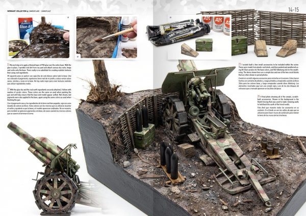 AK Interactive AK4906 WORN ART COLLECTION ISSUE 04 – CAMOUFLAGE