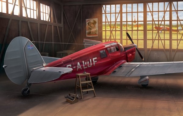 Dora Wings 48016 Percival Proctor Mk.III civil registration 1/48