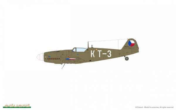 Eduard 7472 Avia S-199 ERLA canopy Weekend edition 1/72