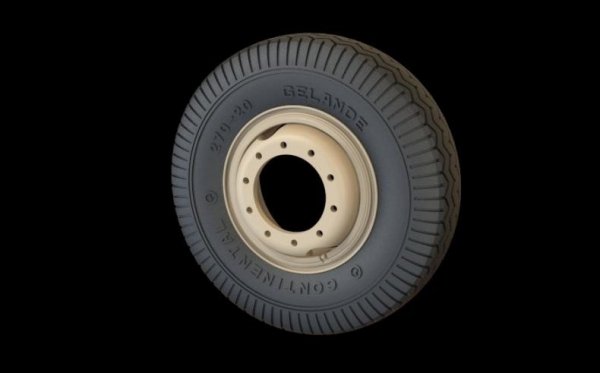 Panzer Art RE35-293 Road wheels Sd.Kfz 234 (Commercial A) 1/35