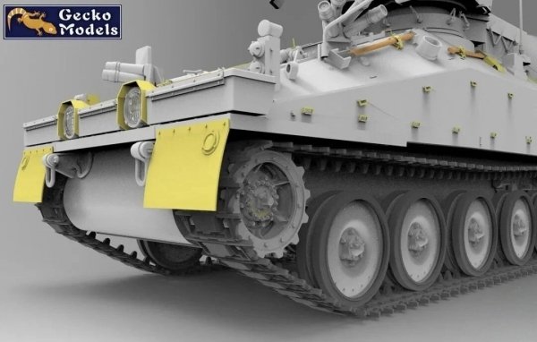 Gecko Models 35GM0052 FV103 CVR(T) Spartan with Extra Armour HB Gun Turret 1/35