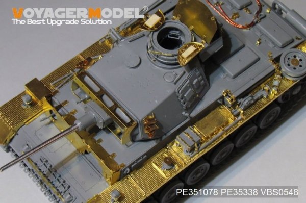 Voyager Model PE351078B WWII German Pz.KPfw.III Ausf.M basic for Takom 1/35