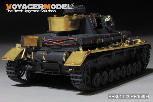 Voyager Model PE351123B  WWII German Pz.Kpfw.IV Ausf.F1 Basic（B ver included Ammo）（For TAMIYA 35374） 1/35