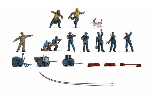 Airfix 04702 WWII RAF Ground Crew 1/48