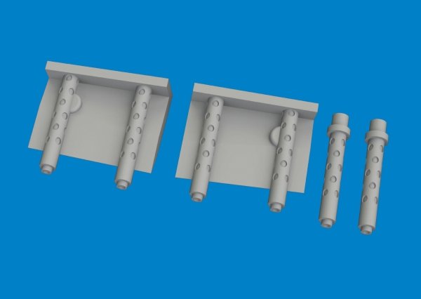 Eduard 6481092 F4F-4 gun barrels PRINT ACADEMY 1/48
