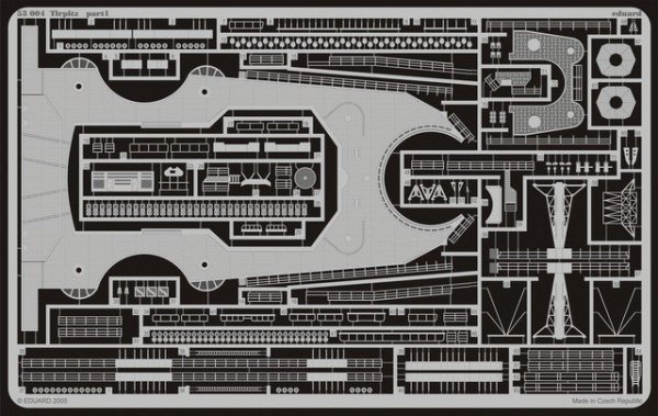 Eduard 53004 Tirpitz 1/350 Tamiya