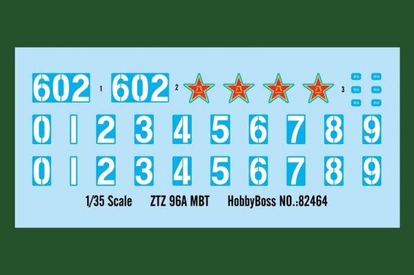 Hobby Boss 82464 ZTZ96 MBT 1/35