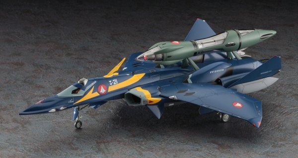 Hasegawa 65887 Macross Plus YF-21 w/ Fast Pack &amp; Fold Booster 1/72