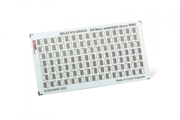 Eduard 3DL53012 US Navy watertight doors WWII SPACE 1/350