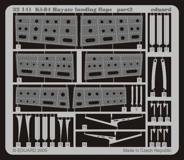 Eduard BIG3228 Ki-84 HAYATE l 1/32 HASEGAWA