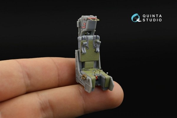 Quinta Studio QD32106 A-6E Intruder 3D-Printed &amp; coloured Interior on decal paper (Trumpeter) 1/32