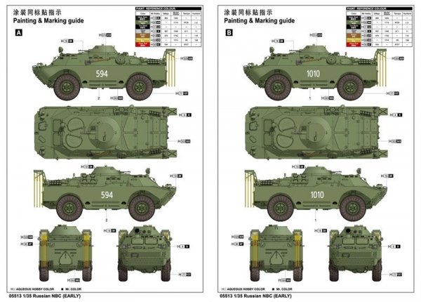 Trumpeter 05513 Russian NBC EARLY (1:35)