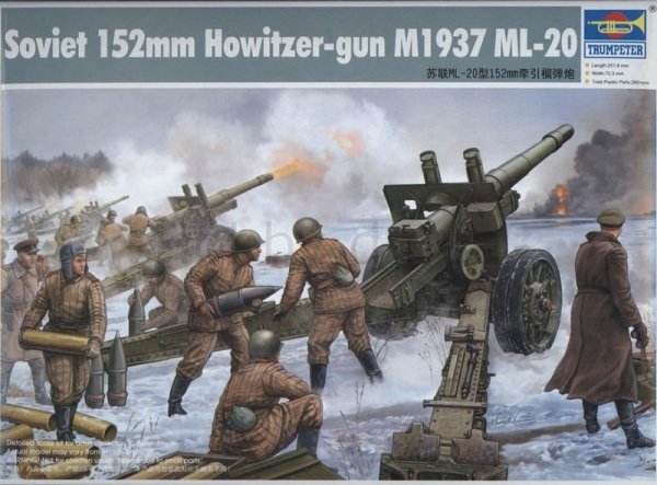 Trumpeter 02315 Soviet 152mm Howitzer-gun M1937 (1:35)