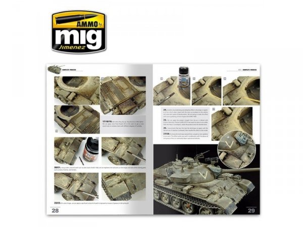 Ammo of Mig Jimenez 6205 Encyklopedia Technik Modelarskich Pojazdy Pancerne tom 6 Kompletny Proces (język polski)