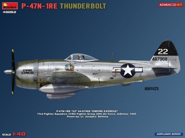 MiniArt 48062 P-47N-1RE Thunderbolt. Advanced Kit 1/48
