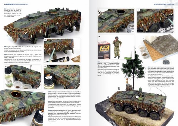AK Interactive AK524 BUNDESWEHR – MODERN GERMAN ARMY IN SCALE EN/DE
