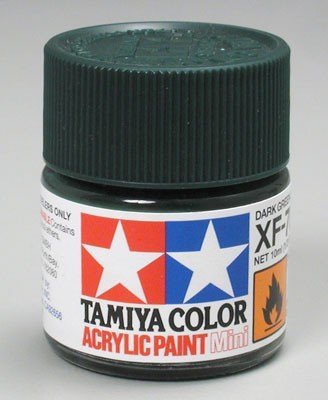 Tamiya XF70 Dark Green 2 (81770) Acrylic paint 10ml
