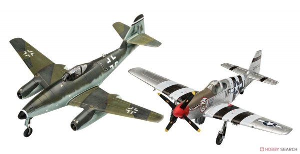 Revell 03711 Combat Set Me262 &amp; P-51B 1/72