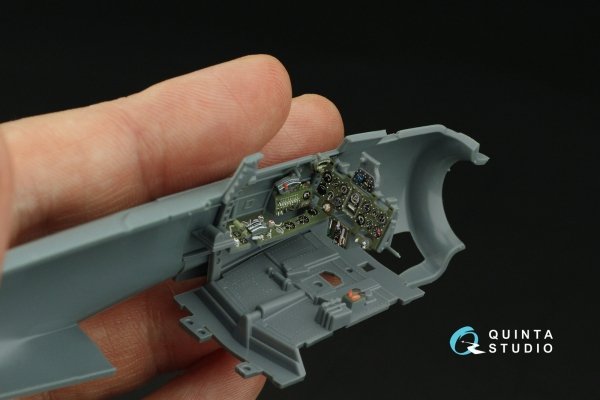Quinta Studio QD48493 A6M2 Zero Nakajima Production 3D-Printed coloured Interior on decal paper (Eduard) 1/48