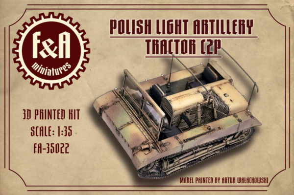 F&amp;A Miniatures FA-35022 Polish Light Artillery Tractor C2P 1/35